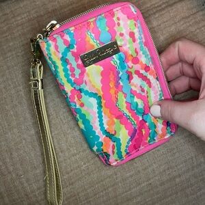 Lily Pulitzer Dripping in Jewels Wristlet